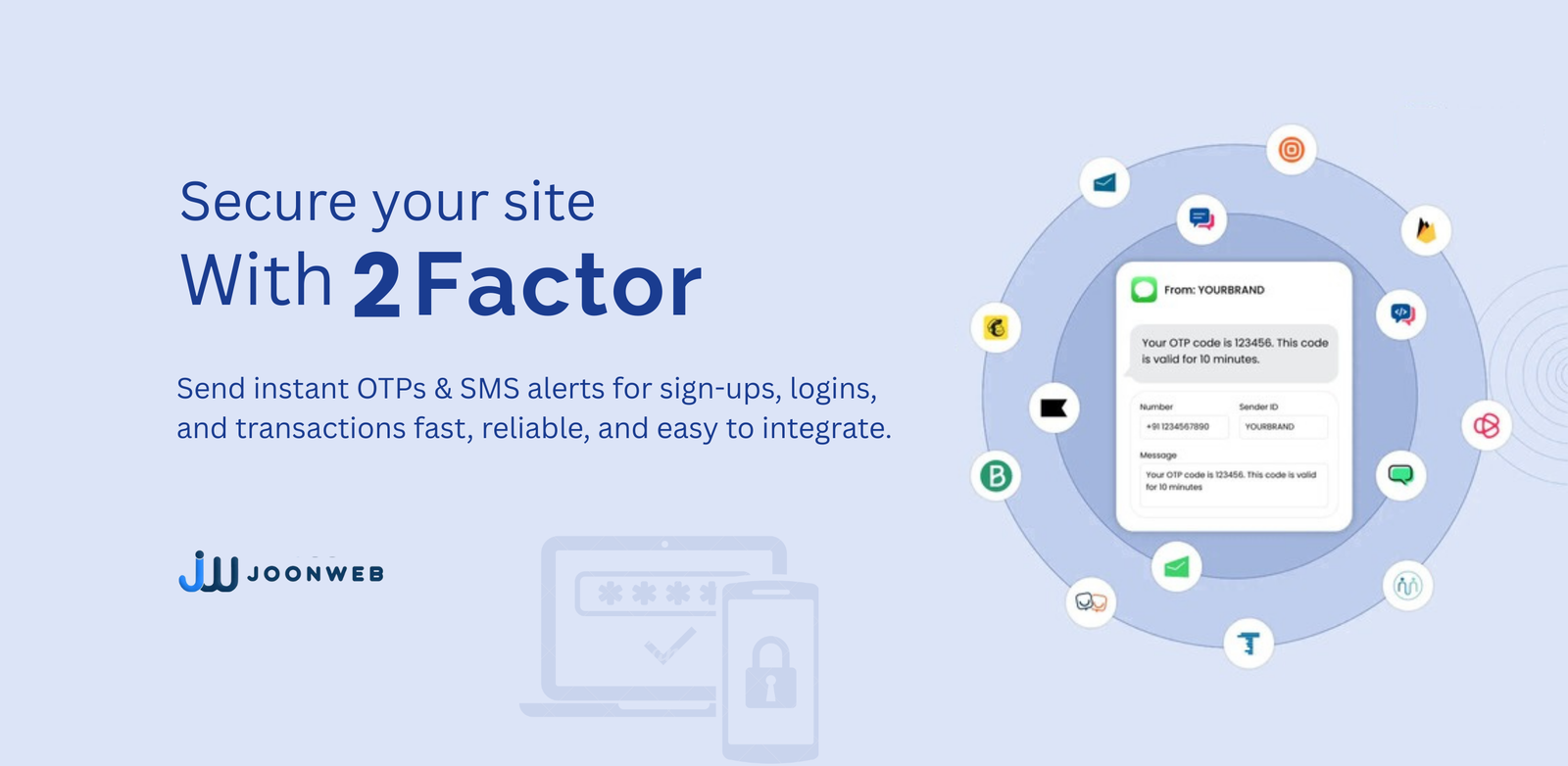 2Factor.in - SMS Service (OTP,MSG)