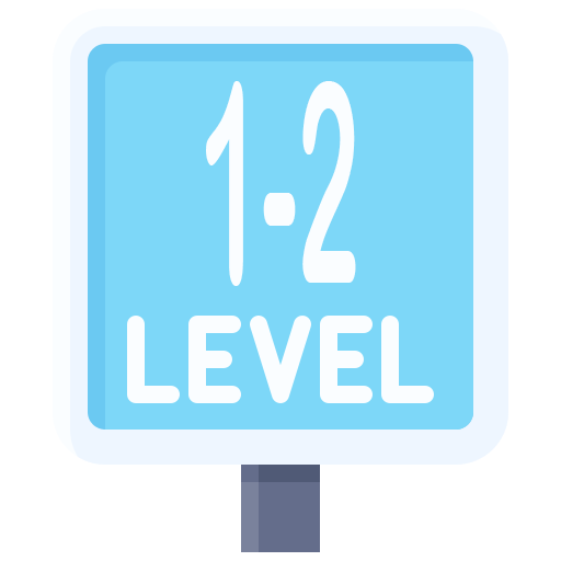 Levels 1 & 2 are of 1 hour 35 minutes.