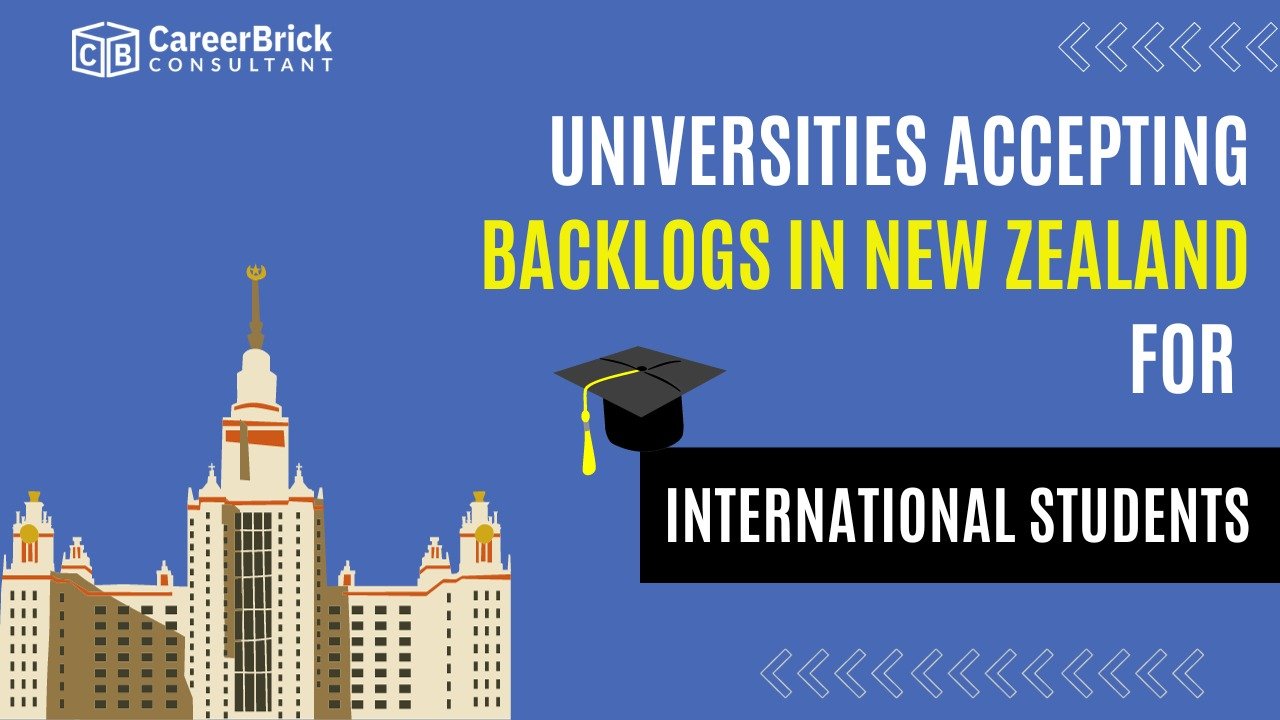 Universities accepting backlogs in New Zealand for international students