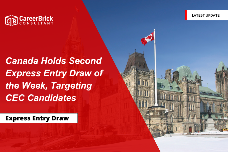 Canada Holds Second Express Entry Draw of the Week, Targeting CEC Candidates