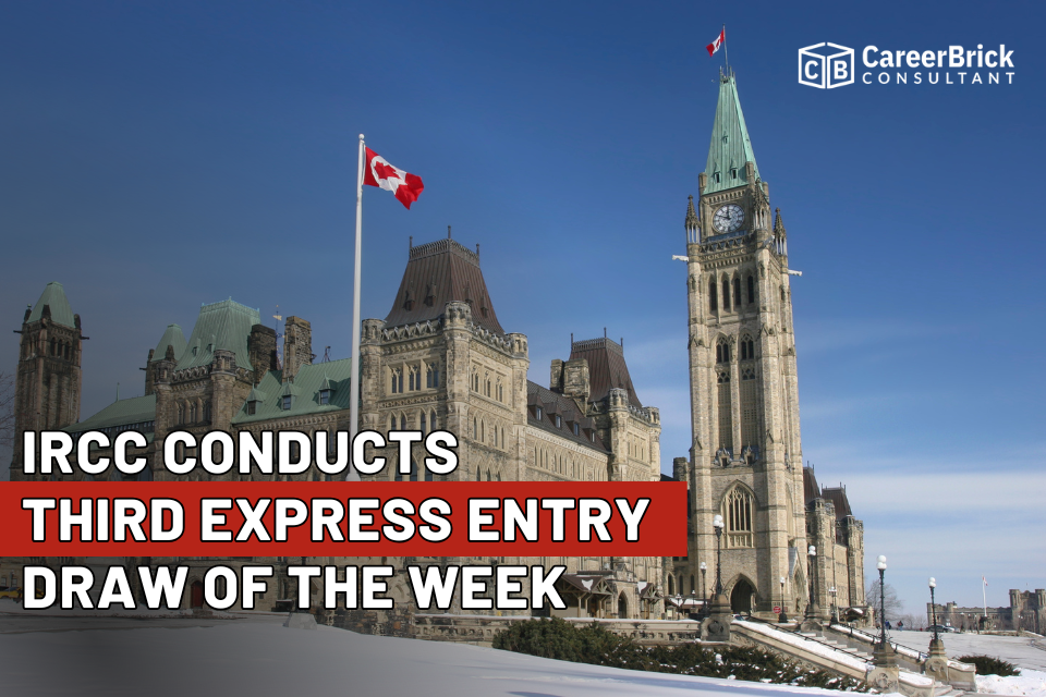 IRCC Conducts Third Express Entry Draw of the Week