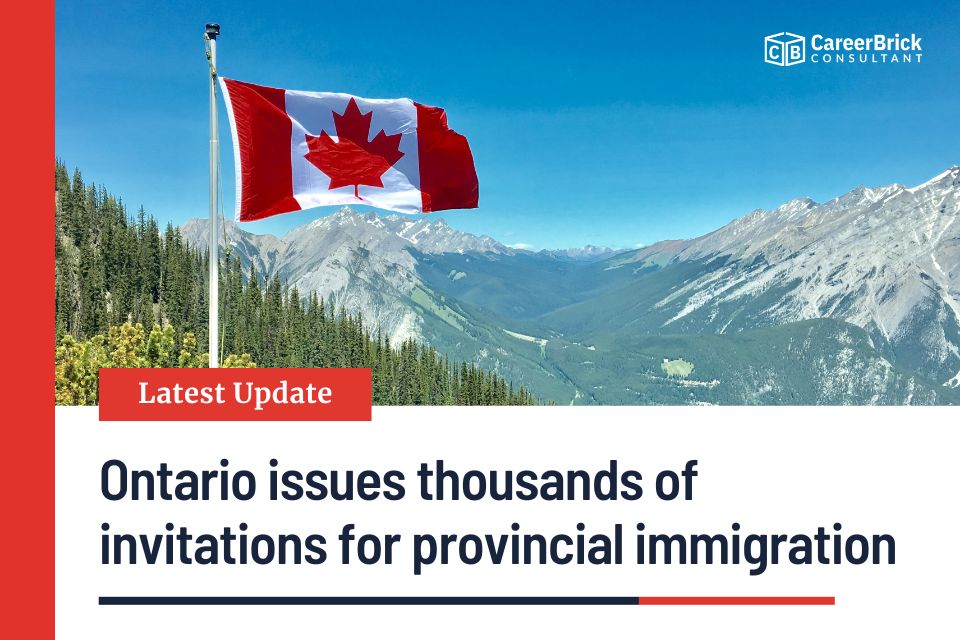 Ontario issues thousands of invitations for provincial immigration