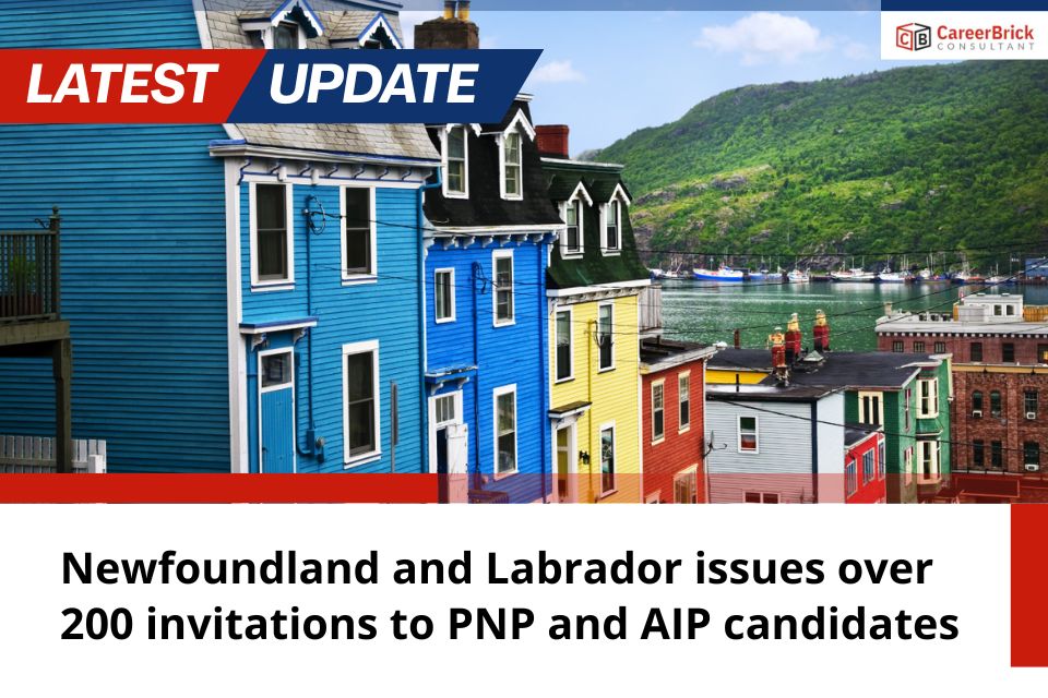 Newfoundland and Labrador Issues Over 200 Invitations to PNP and AIP Candidates