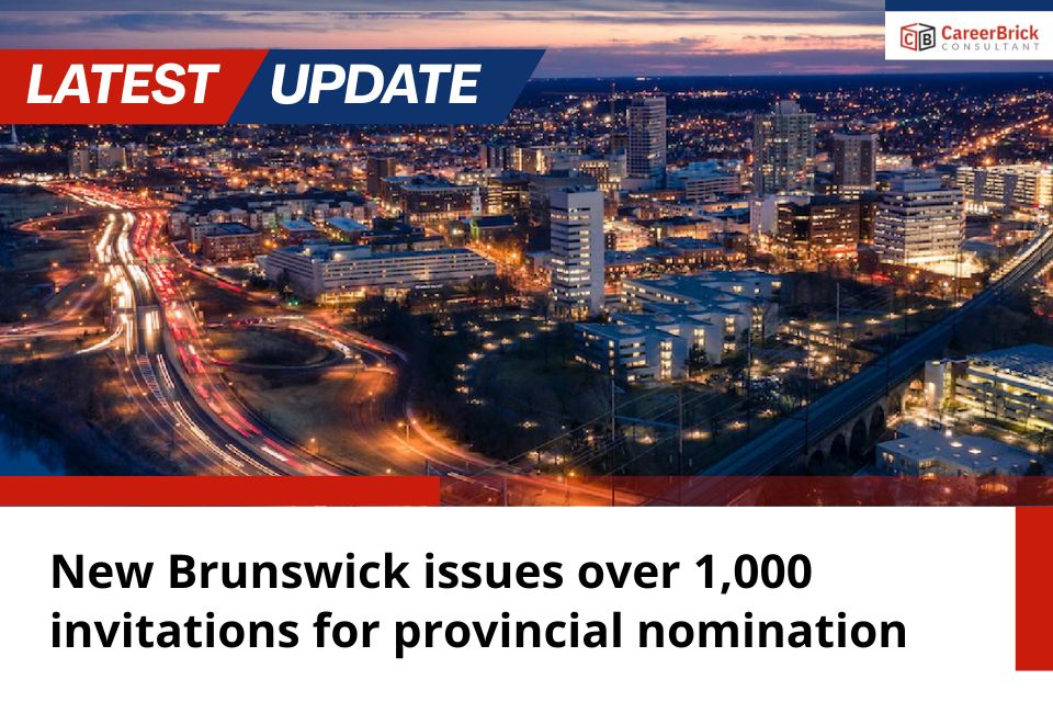 New Brunswick Issues Over 1,000 Invitations Through Provincial Draws in August 2025