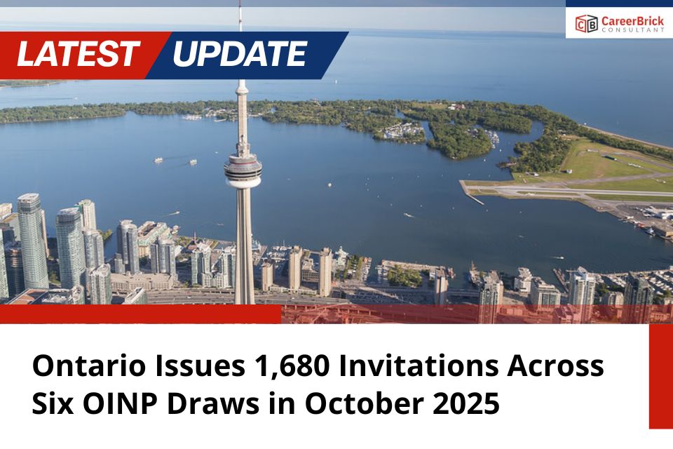 Ontario Issues 1,680 Invitations Across Six OINP Draws in October 2025