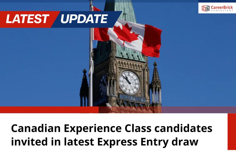 Canadian Experience Class candidates invited in latest Express Entry draw
