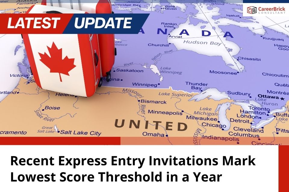 Over 5,000 Express Entry Invitations Mark Lowest Score Threshold in a Year