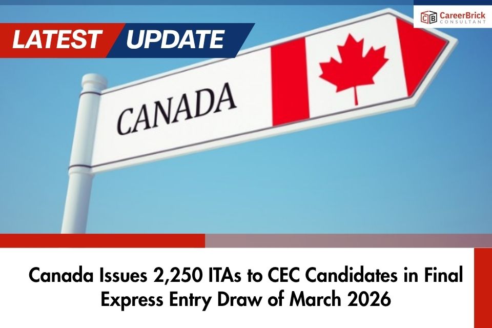 Canada Issues 2,250 ITAs to CEC Candidates in Final Express Entry Draw of March 2026