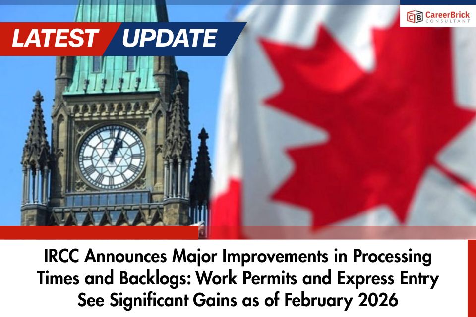 IRCC Announces Major Improvements in Processing Times and Backlogs: Work Permits and Express Entry See Significant Gains as of February 2026