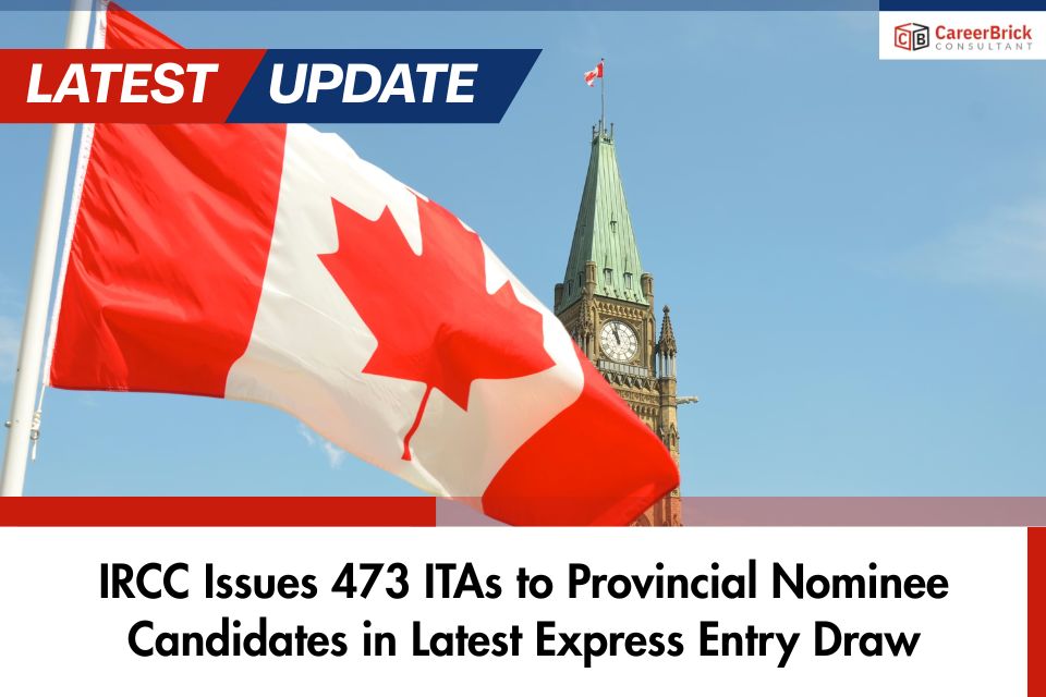 IRCC Issues 473 ITAs to Provincial Nominee Candidates in Latest Express Entry Draw (April 27, 2026)