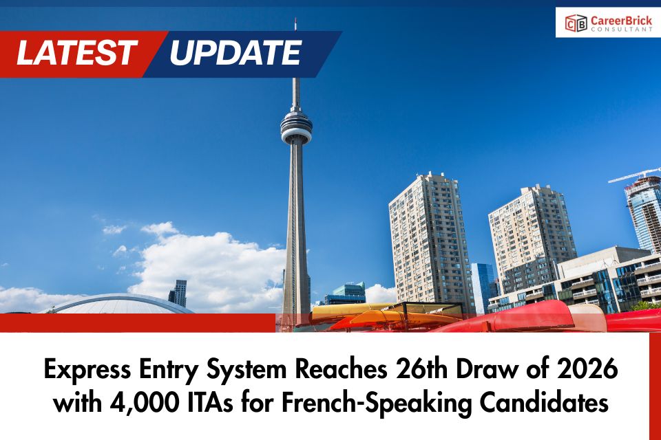 Express Entry System Reaches 26th Draw of 2026 with 4,000 ITAs for French-Speaking Candidates