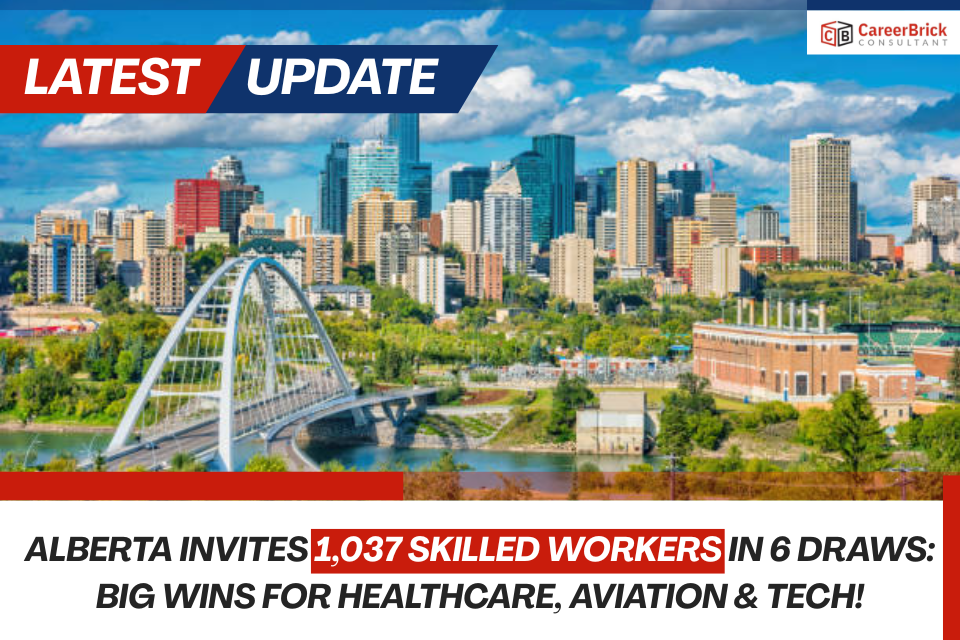 Alberta Invites 1,037 Skilled Workers in 6 Draws: Big Wins for Healthcare, Aviation & Tech!