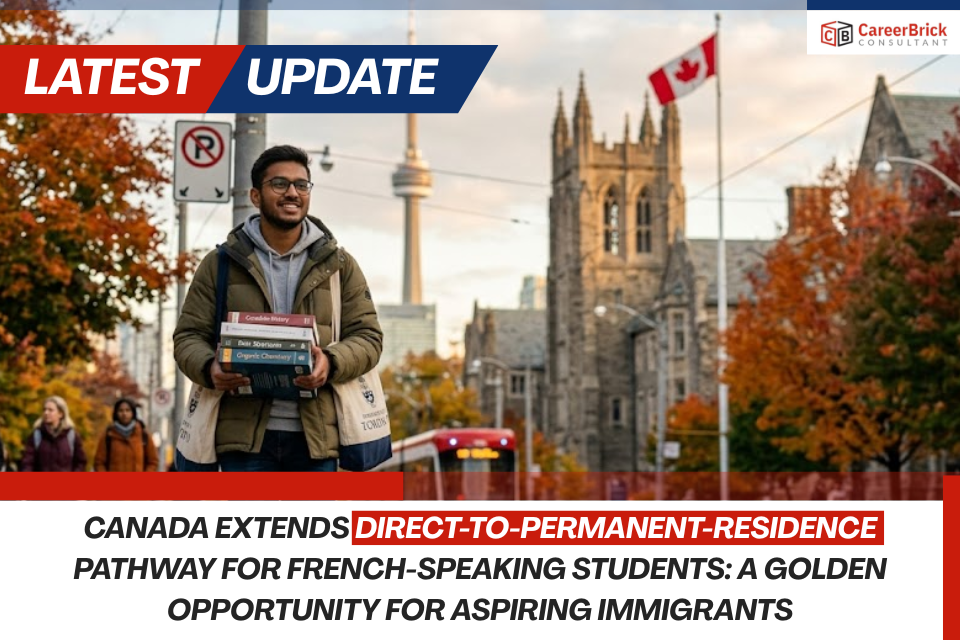Canada Extends Direct-to-Permanent-Residence Pathway for French-Speaking Students: A Golden Opportunity for Aspiring Immigrants