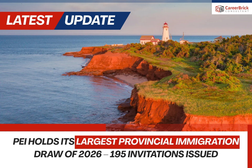 PEI Holds Its Largest Provincial Immigration Draw of 2026 – 195 Invitations Issued