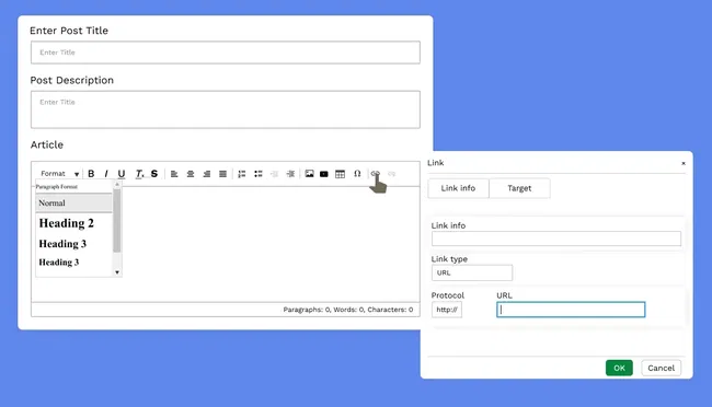 CUSTOMIZABLE BLOG DESIGN
