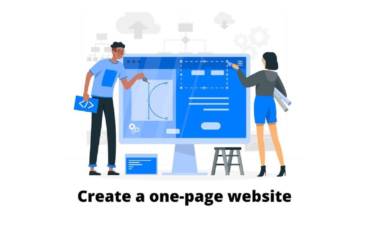 How To Create a Professional One-Page Website? Explained In Easy Steps  Image