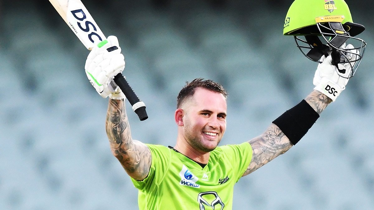 Alex Hales guide Thunder record the highest-ever BBL total, beat the table-toppers by 46 runs