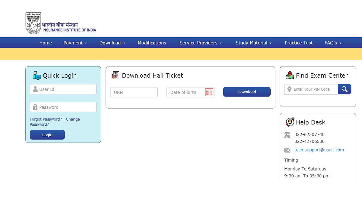 IRDA Hall Ticket 2021 Out at Direct Link to Download Exam