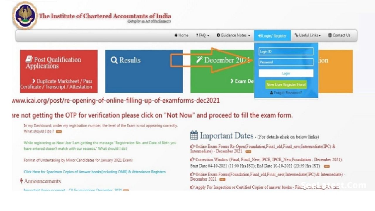 ICAI CA December 2021 Admit Card Released; Here’s How to Download At icaiexam.icai.org – See Latest