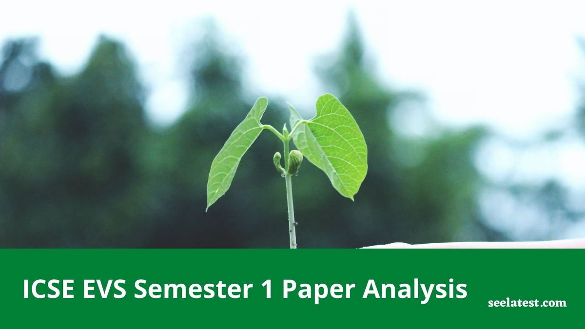 ICSE Environmental Science Answer Key 2021; Dec 16 Class 10 EVS Paper