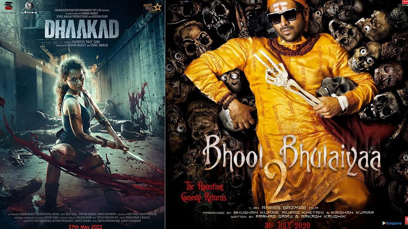 Dhaakad vs Bhool Bhulaiyaa 2