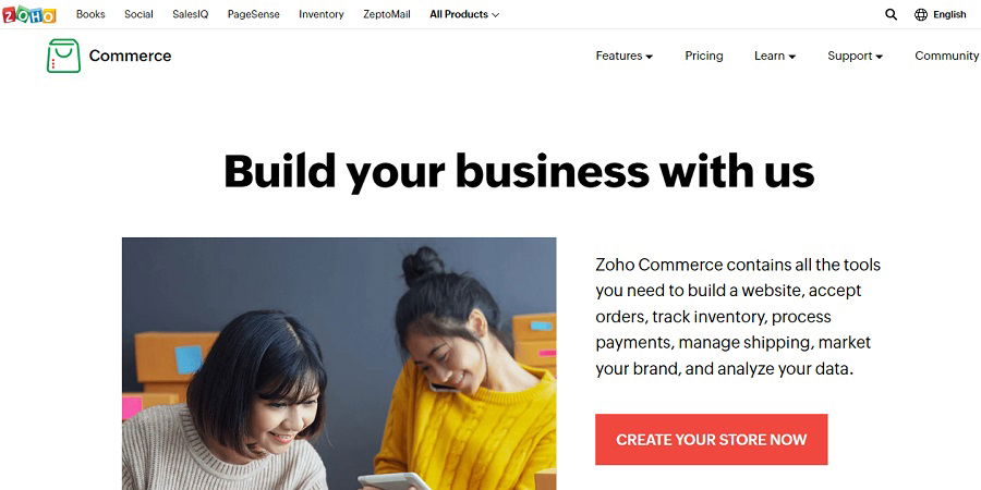 Zoho Commerce 