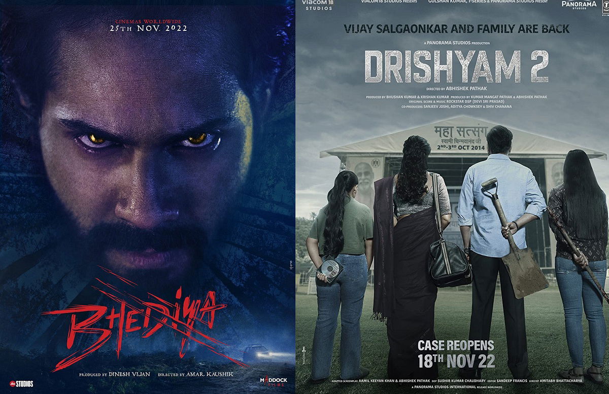 Bhediya vs Drishyam 2 Box Office Collection: Ajay Devgn Starrer Miles Ahead Of Varun Dhawan’s Horror Ride! – See Latest