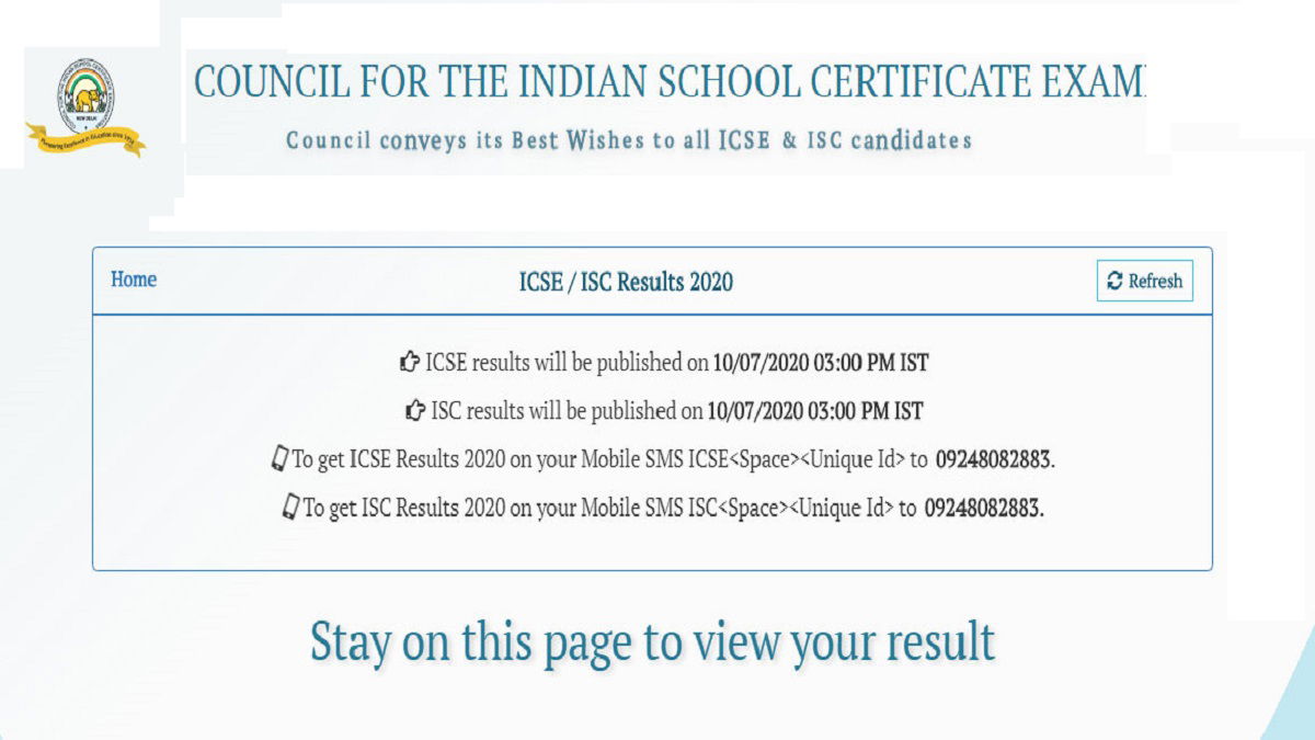 Cisce Isc Icse Results Declared Direct Link To Check In