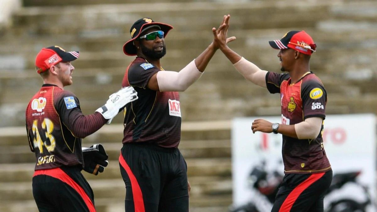 CPL T20 TKR vs GUY Highlights: Trinbago Knight Riders won by 4 wickets  