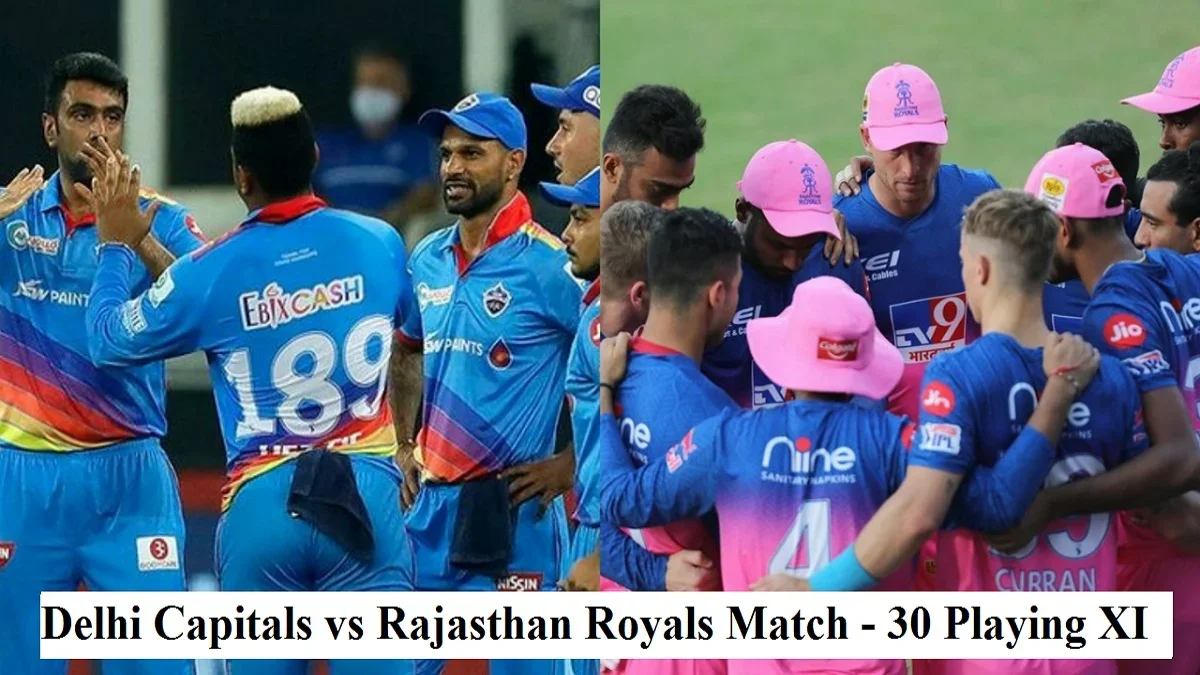 DC vs RR Playing 11: Young Tushar Deshpande made his IPL debut for Delhi Capitals, Royals go unchanged