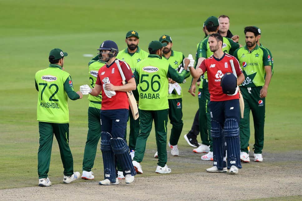 England Vs Pakistan T2O series: Pakistan beat England by five runs to draw series. 