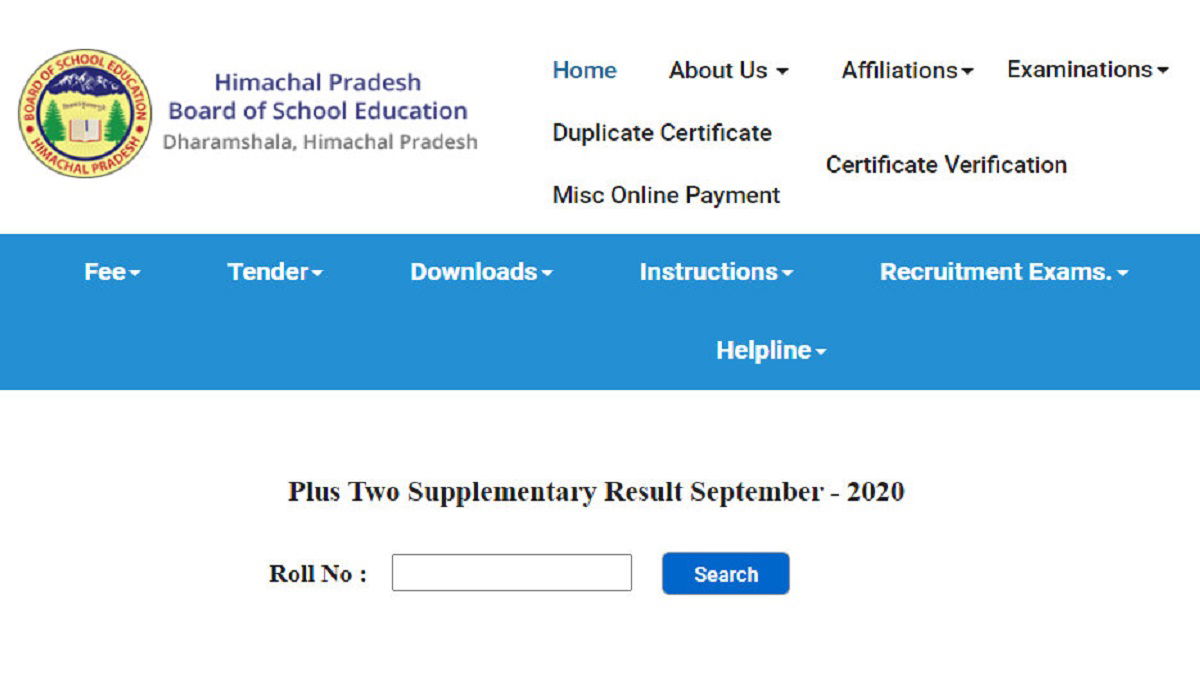 HPBOSE Class 12 Compartment, Improvement Result 2020 Declared, Here's
