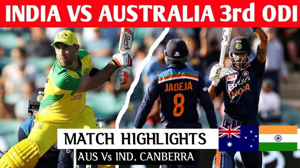 ind vs aus 3rd odi 2020 highlights hotstar