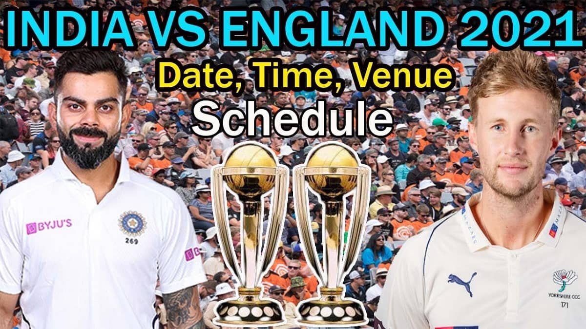 India Tour of England 2021 - Fixtures, Schedule with Dates and Timings