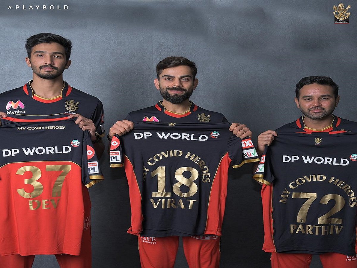 IPL 2020: Royal Challengers Bangalore special jersey pays tribute to Covid heroes