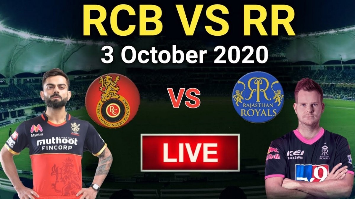 RCB vs RR Live Score Updates: RR sets a target of 155 runs for Royal Challengers Bangalore
