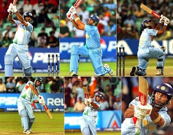 Recalling Yuvraj Singh six sixes in an over off Stuart Broad in ICC T20 World Cup 2007
