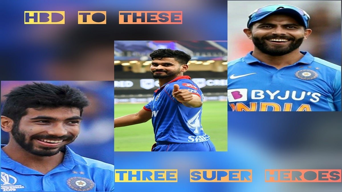 Team India trio of Bumrah, Jadeja and Iyer celebrate birthdays, wishes pour in from across the globe
