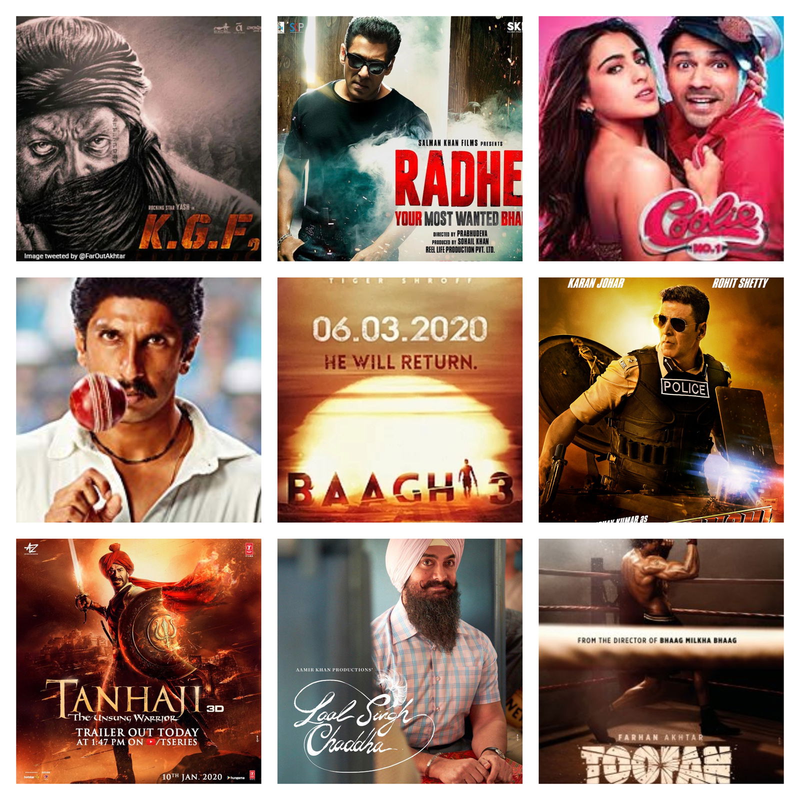 Top 10 Upcoming Bollywood Movies 2020 List- Best Hindi Films in Action