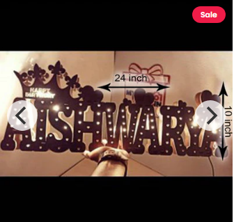 Customized Your Name Board Multicolor Led