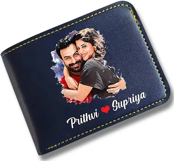 Customized Photo and Name Wallet Image