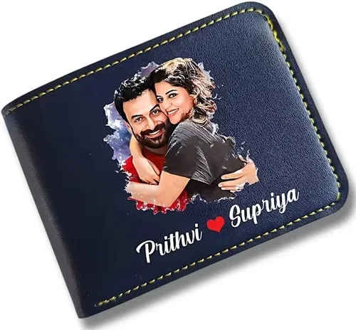 Customized Photo and Name Wallet Image