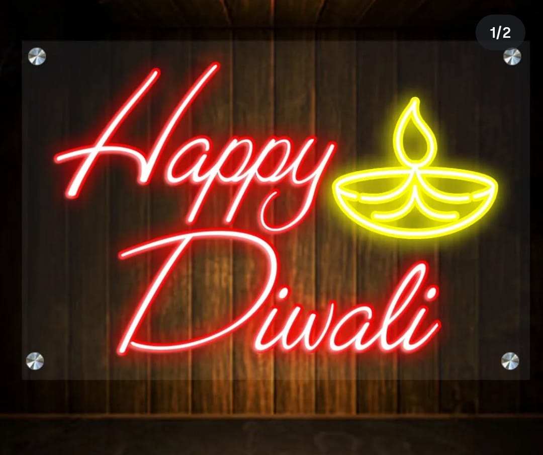 Diwali specail neon 15*20 Image