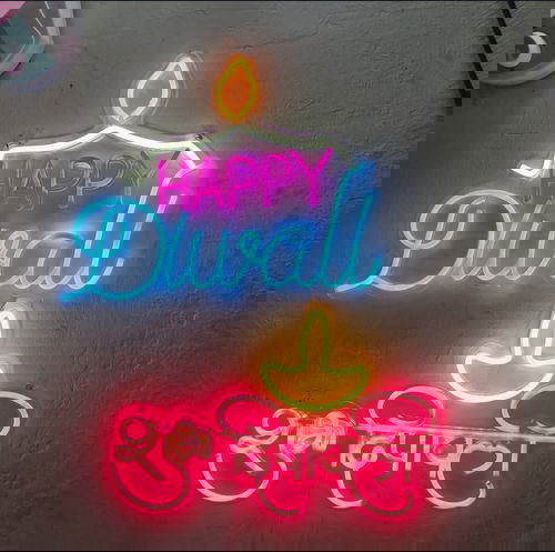 diwali specail neon 12*/18 Image