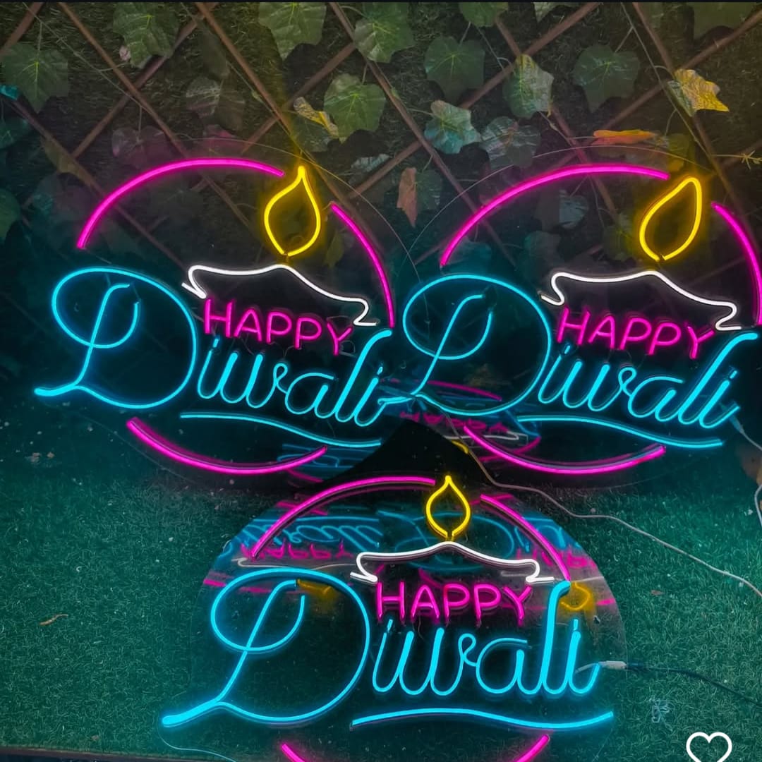 diwali specail neon 15*15 Image