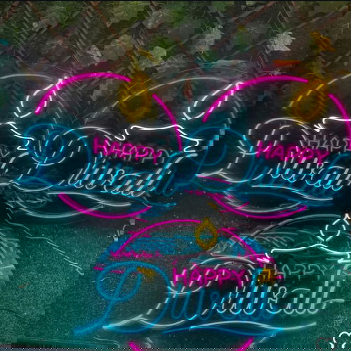 diwali specail neon 15*15 Image