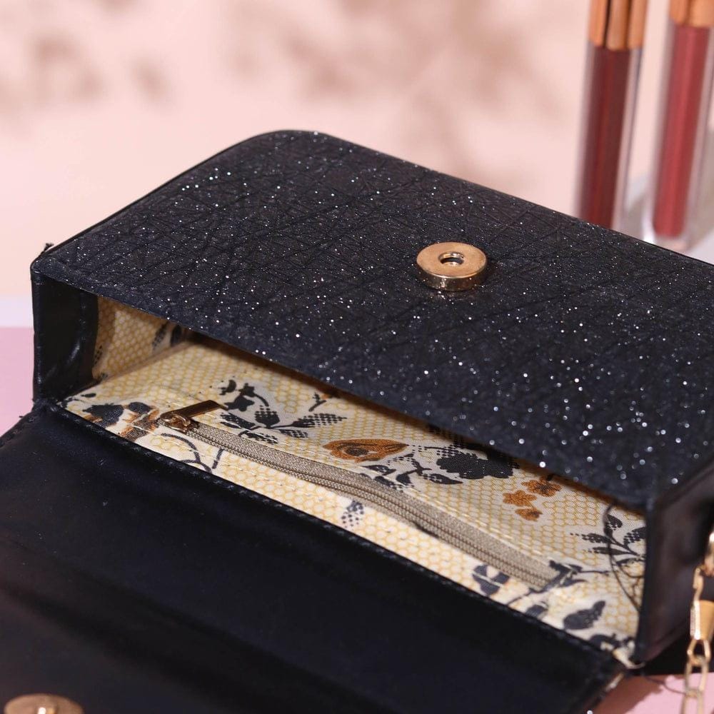 Introducing All New Glitter sling custmized name  Bag Image 