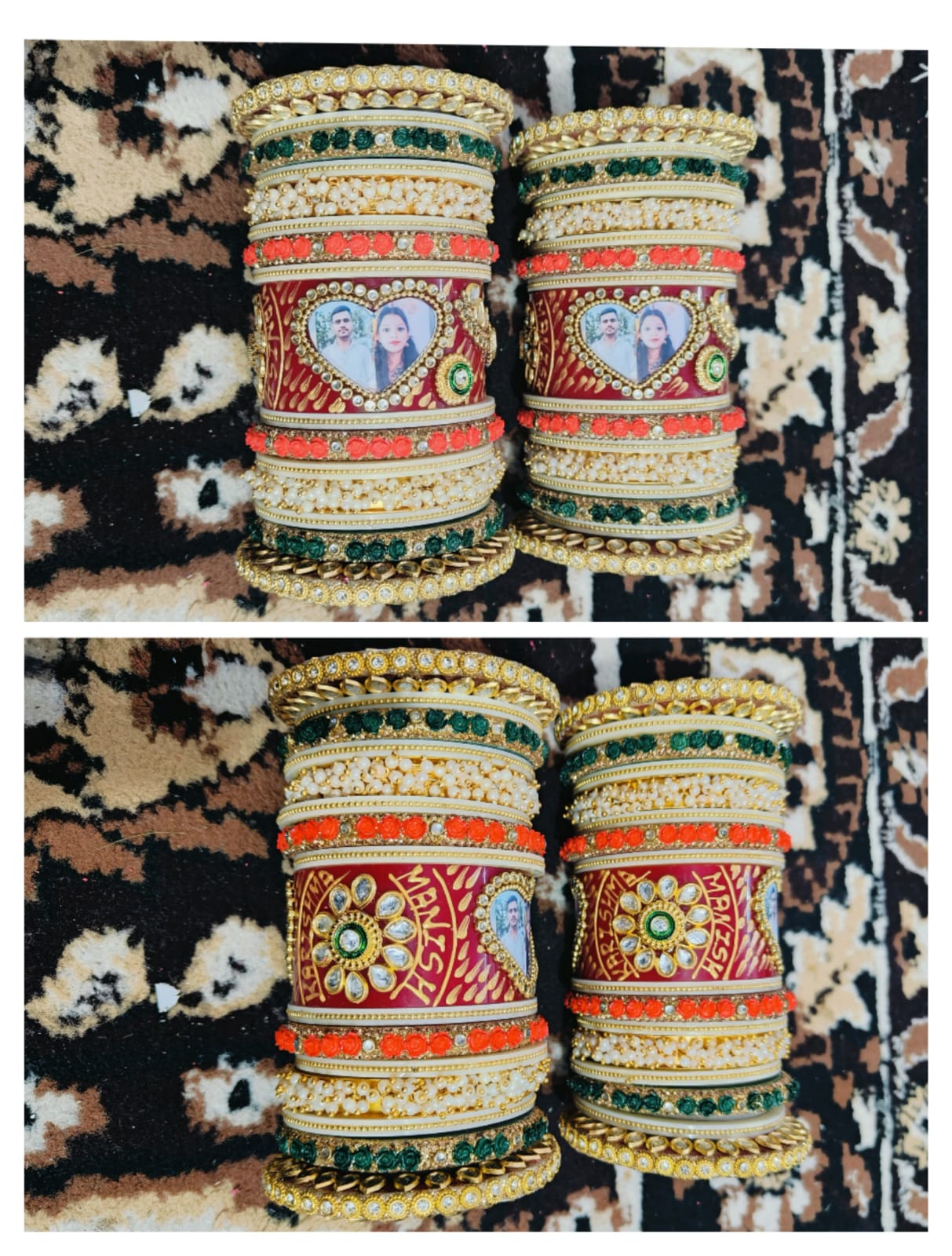 bridal chuda photo Image