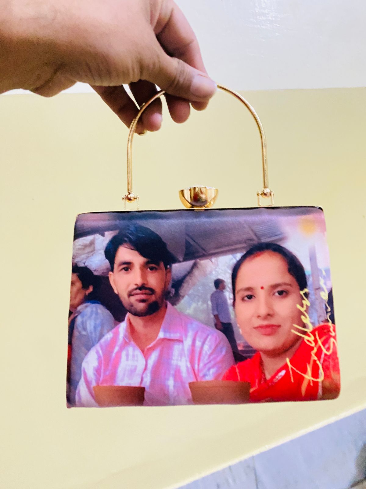  Customized Wallet For Women photo cluth annivarsary wedding gift  Image