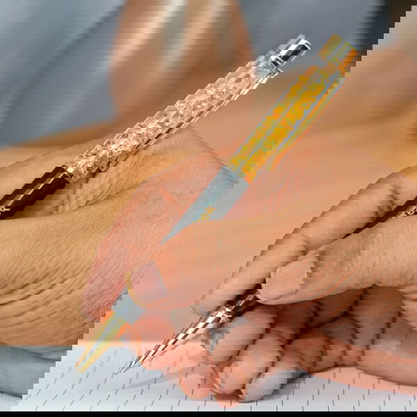 Golden flax custmized pen birthday teachers annivarsary  gift  Image